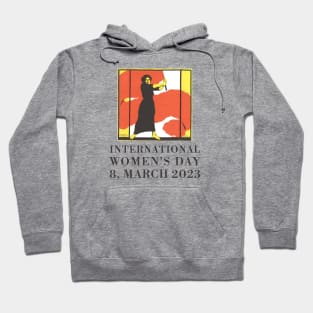 International Women’s Day march 2023. THE BEST MOM EVER FINE ART VINTAGE STYLE OLD TIMES Hoodie